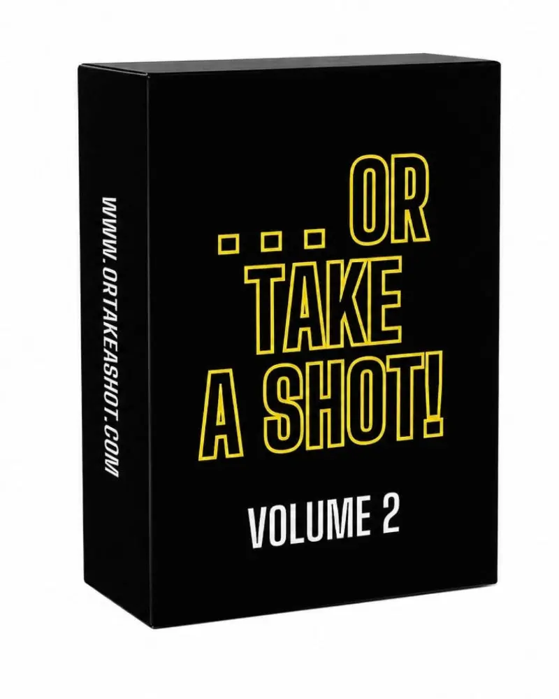 Or Take A Shot Volume 2 - Card Game with Challenges, Dares, and Endless Entertainment