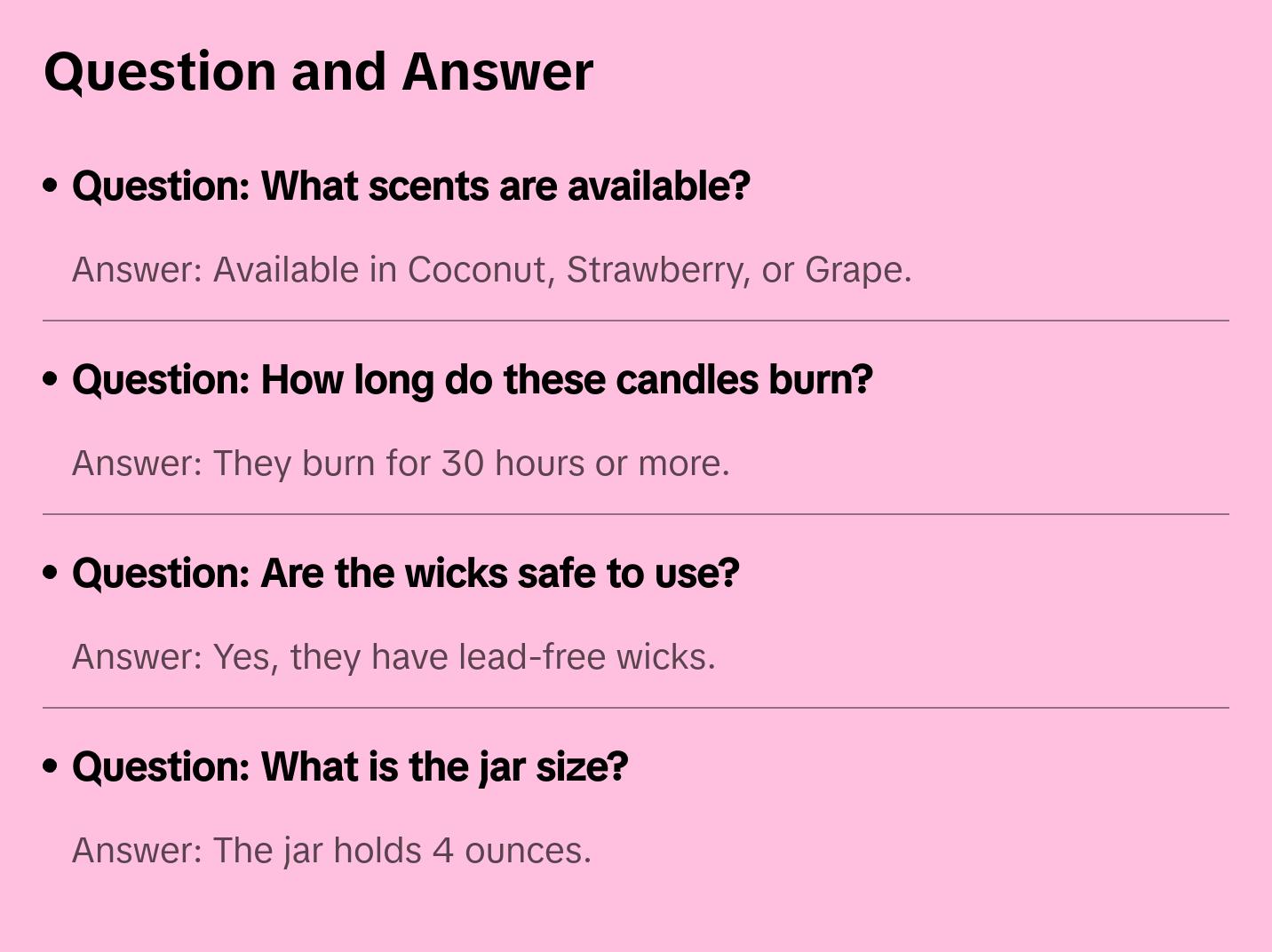 Sex Wax Candles - Coconut