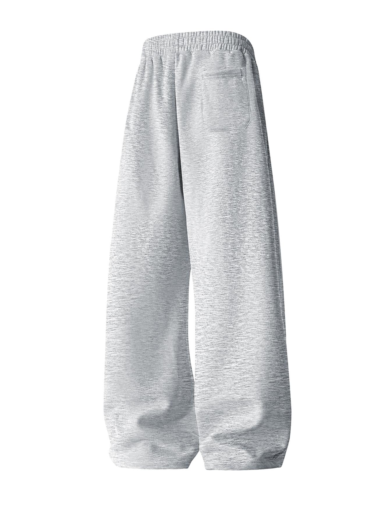 Men's Regular Fit Drawstring Casual Pants - Soft and slightly stretchy fabric, comfortable and breathable, drawstring waist adjustment, solid color, perfect for outdoor sports and fitness activities in spring and summer