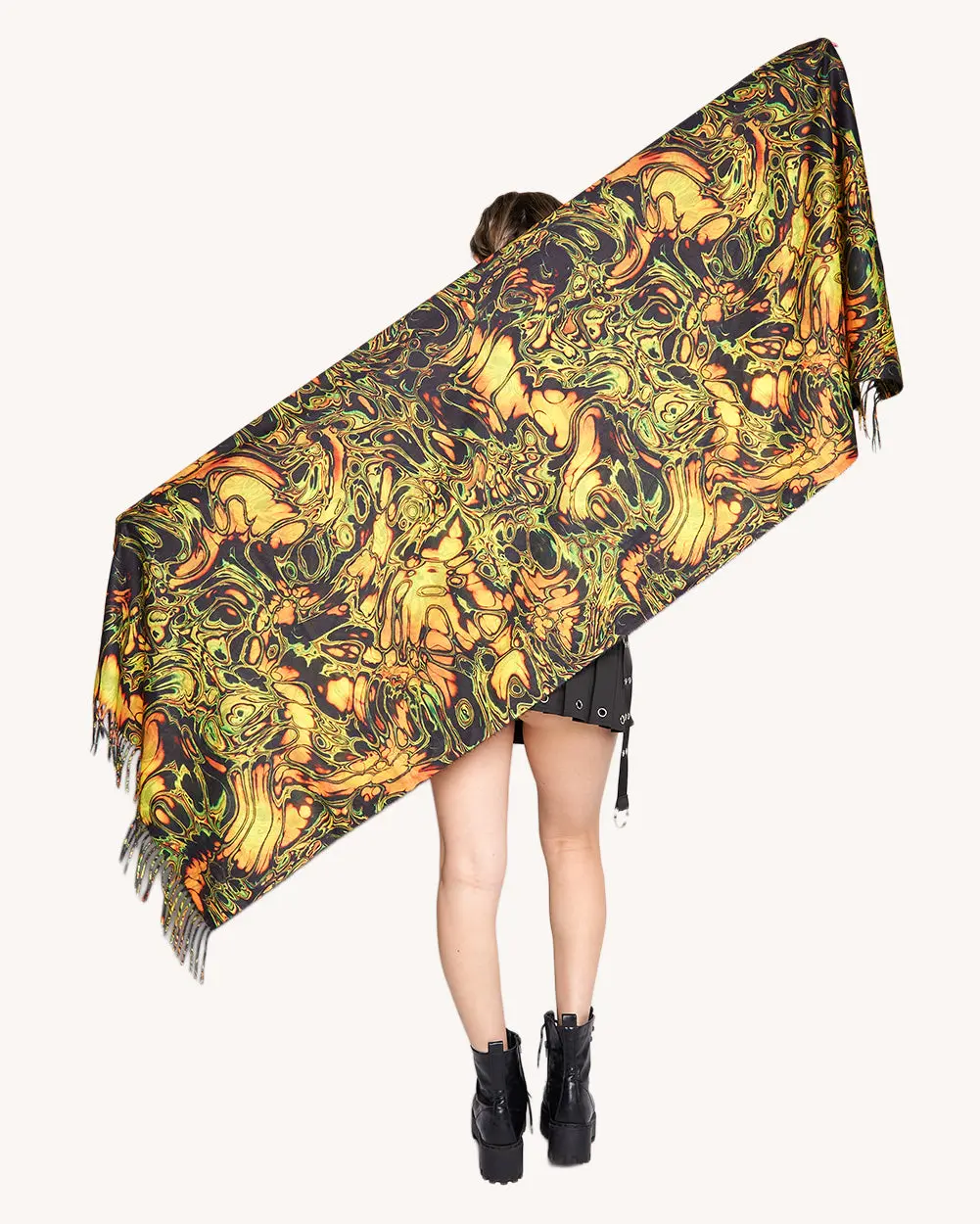 Planet Swirl Pashmina