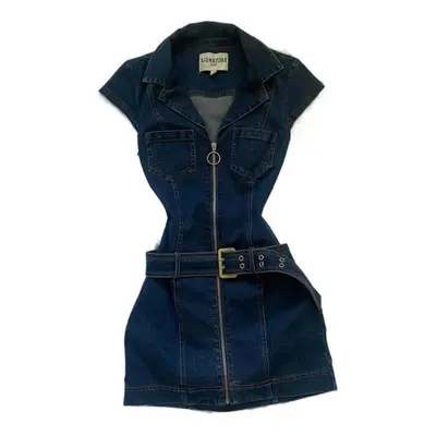white christmas dresses Light Wash Adjustable Halter Neck Denim Mini Dress white christmas dresses Light Wash Adjustable Halter Neck Denim Mini Dress