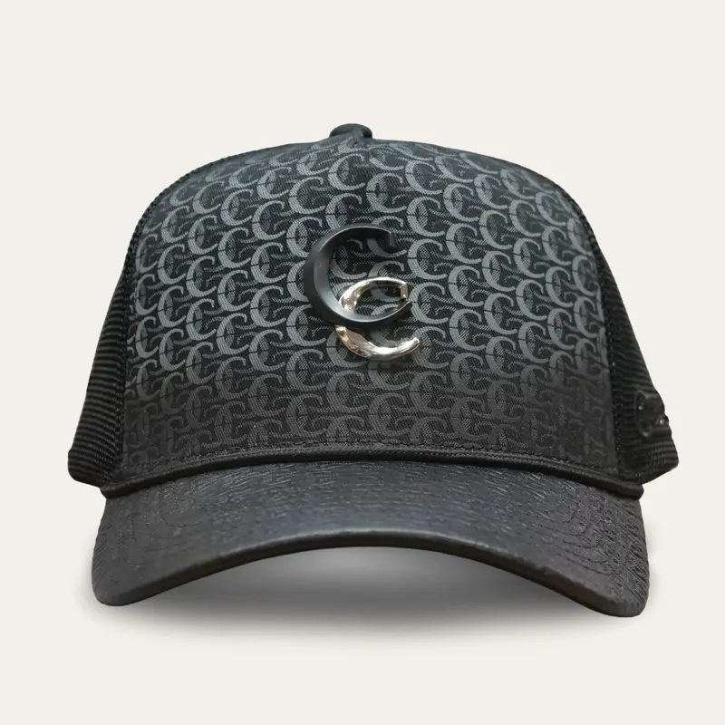 Gorra Cuadra Snapback Negra CP007