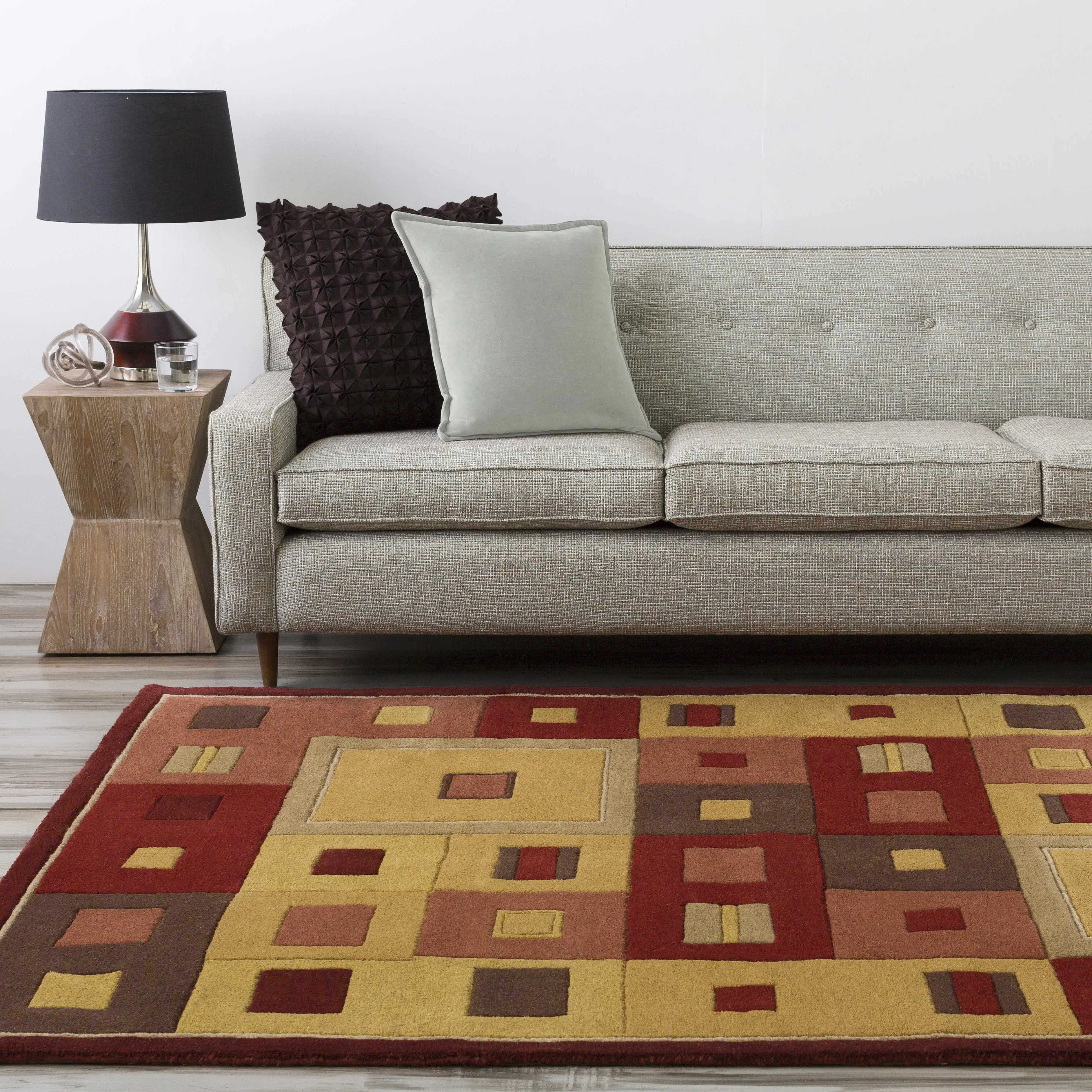 Chelmer Soft Fabric Cushion - Clearance Home Decor for Living Room, Modern Soft Furnishing Accessory, Soft Cushion