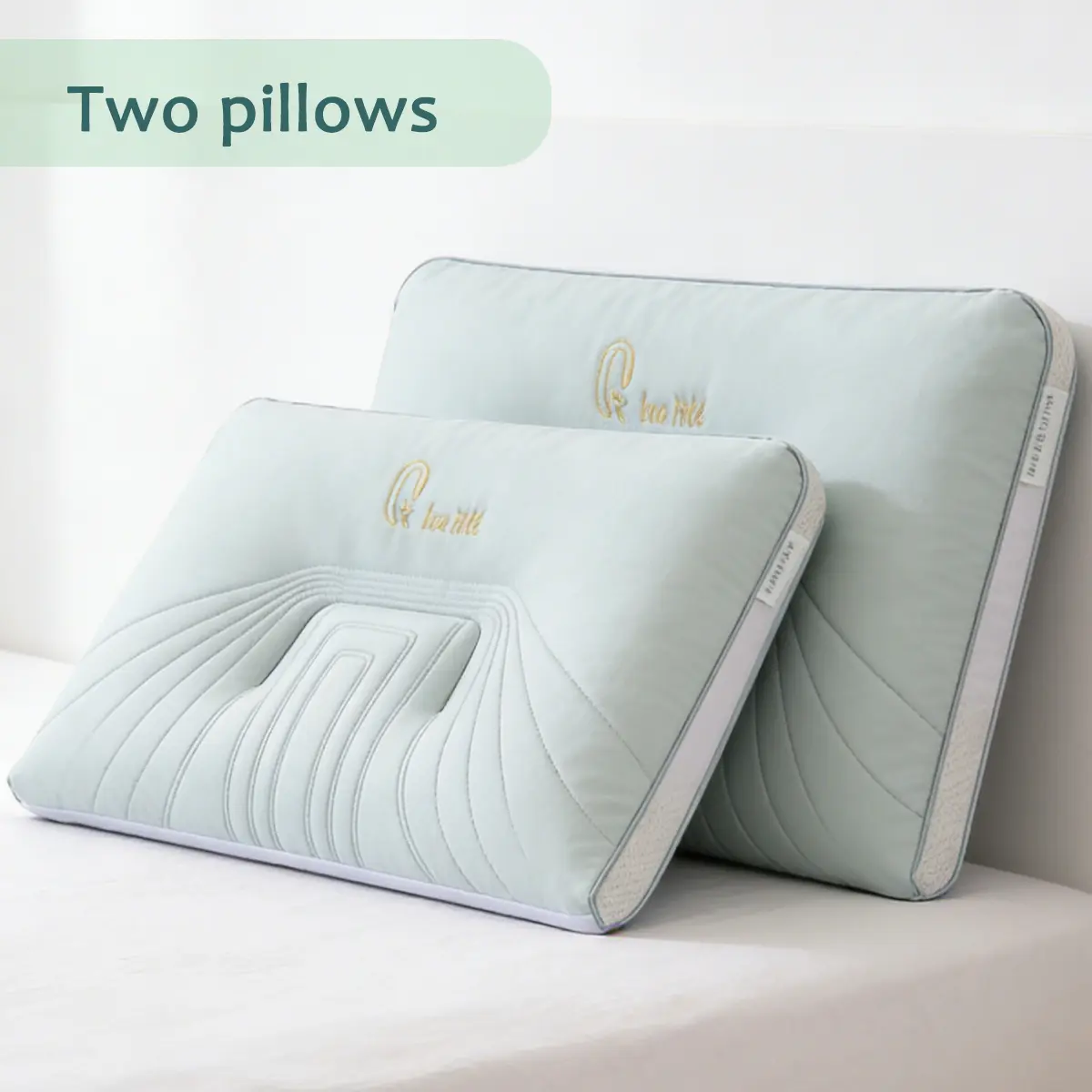 Cooling Silk Pillow Breathable Lightweight Sleep Skin-Friendly