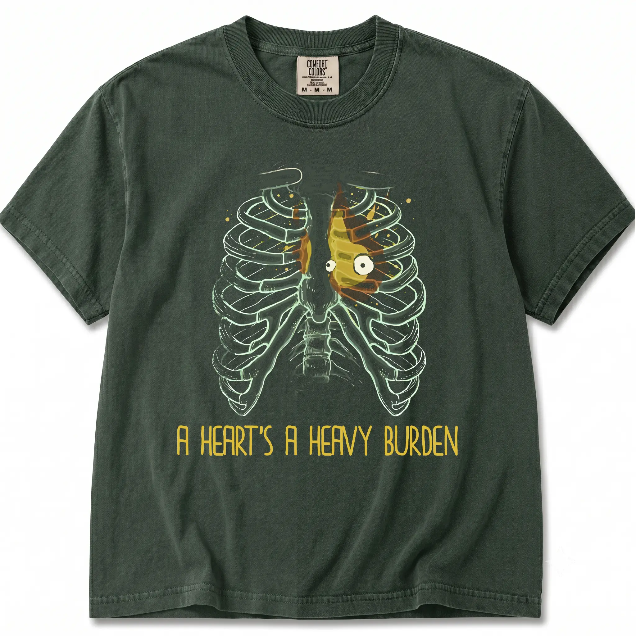 Calcifer A heart's A Heavy Burden T-shirt,Sophie quote shirt, howl's moving castle shirt, Ghibli studio shirt Top Womenswear Comfort Streetwear