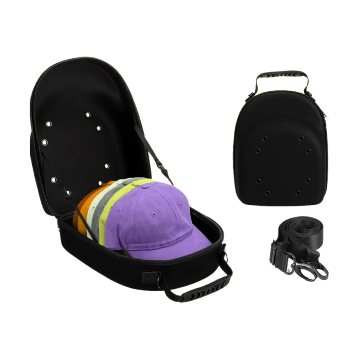 Hat Storage Box Portable Pressure Resistant Baseball Cap Storage Bag Baseball Cap Bag Portable Breathable Baseball Cap Storage Box Outdoor Sports Waterproof Sports Cap Storage Bag Best Gift Hat Collector  Organiser Pack Room Cover