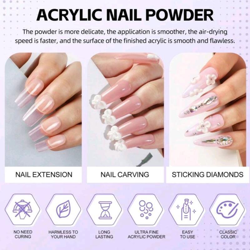 12 Colors Nail Art Kit UV LED Nail Lamp Beginners Home Manicure