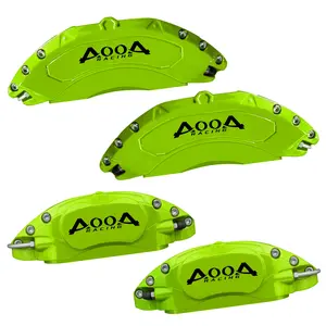 AOOA Racing Caliper Covers Aluminum Brake Caliper Covers Fit for Chevrolet Colorado(front and rear)
