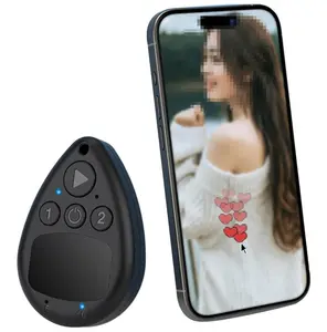 Bluetooth Screen Tapper Auto Clicker for TikTok App - Wireless Touchpad Remote Phone Tapper for iPhone & Android (iOS AssistiveTouch Required), Dual Device S1/S2, 2-Speed Silent Clicker