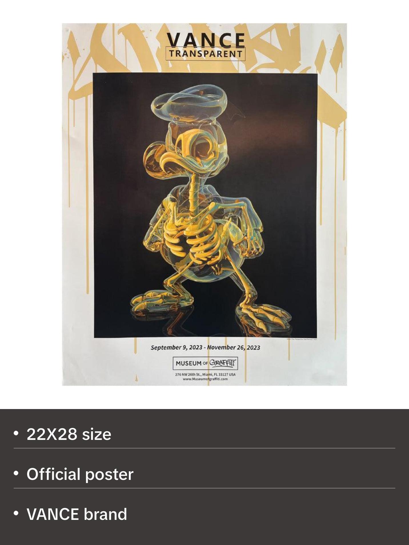 Vance Exhibition Poster