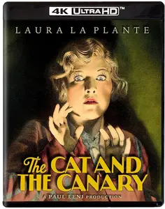 The Cat and the Canary  [4K ULTRA HD BLU-RAY MOVIE] 4K Mastering, Ac-3/Dolby Digital, Anamorphic, Silent Movie, Subtitled