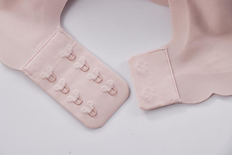 1/2/3/4PCS Jelly Wireless Bra Womens Scalloped Comfortable Wireless Bras Push Up Bralettes Seamless Tshirts Bras Deep V Everyday Bras S 3XL