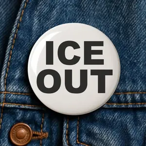 ICE OUT Anti-Trump Pin - Activism Protest Gear