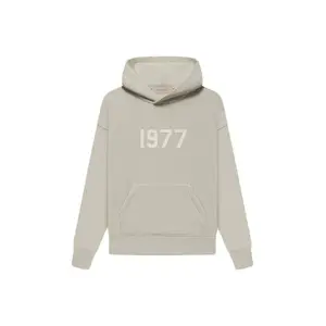 Kids Fear of God Essentials Hoodie Smoke