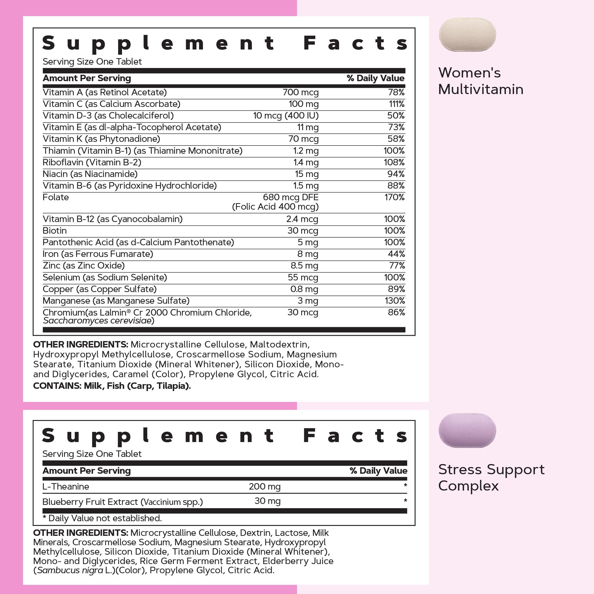 GNC 3-Pack Bundle: Women's 30+ Vitapak, 90 day supply, Multivitamin for Daily, Stress & Bone Support, Skin Protection, Edible Supplements, Jumpstart