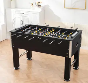 54" Heavy-Duty Foosball Table | Professional Table Soccer Game for Game Room | Arcade-Style Table Football with Sturdy Leg Levelers and 360° Rotating Players