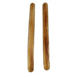 Zaza - Pair of Cow Horn 160mm Blond - Oud Risha / Reeshe / Plectrum / Pick (Two Plectrum)