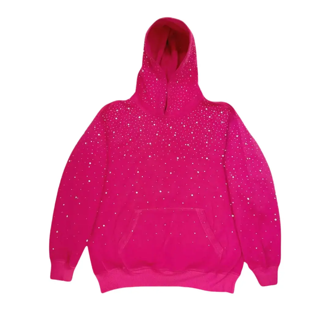 Pink hooded