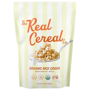 The Real Cereal Co Organic Rice Crisps, 8.4 oz (240 g)