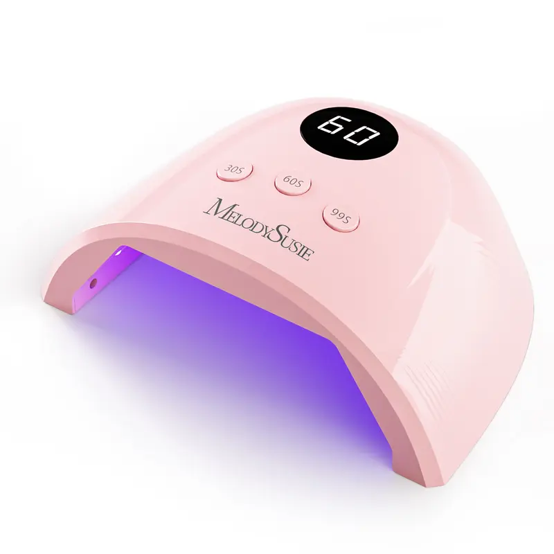 MelodySusie UV Nail Lamp, Plus30F UV Light for Gel Nails with 3 Timer, Smart Sensor, LCD Display Fast Curing Gel Manicure