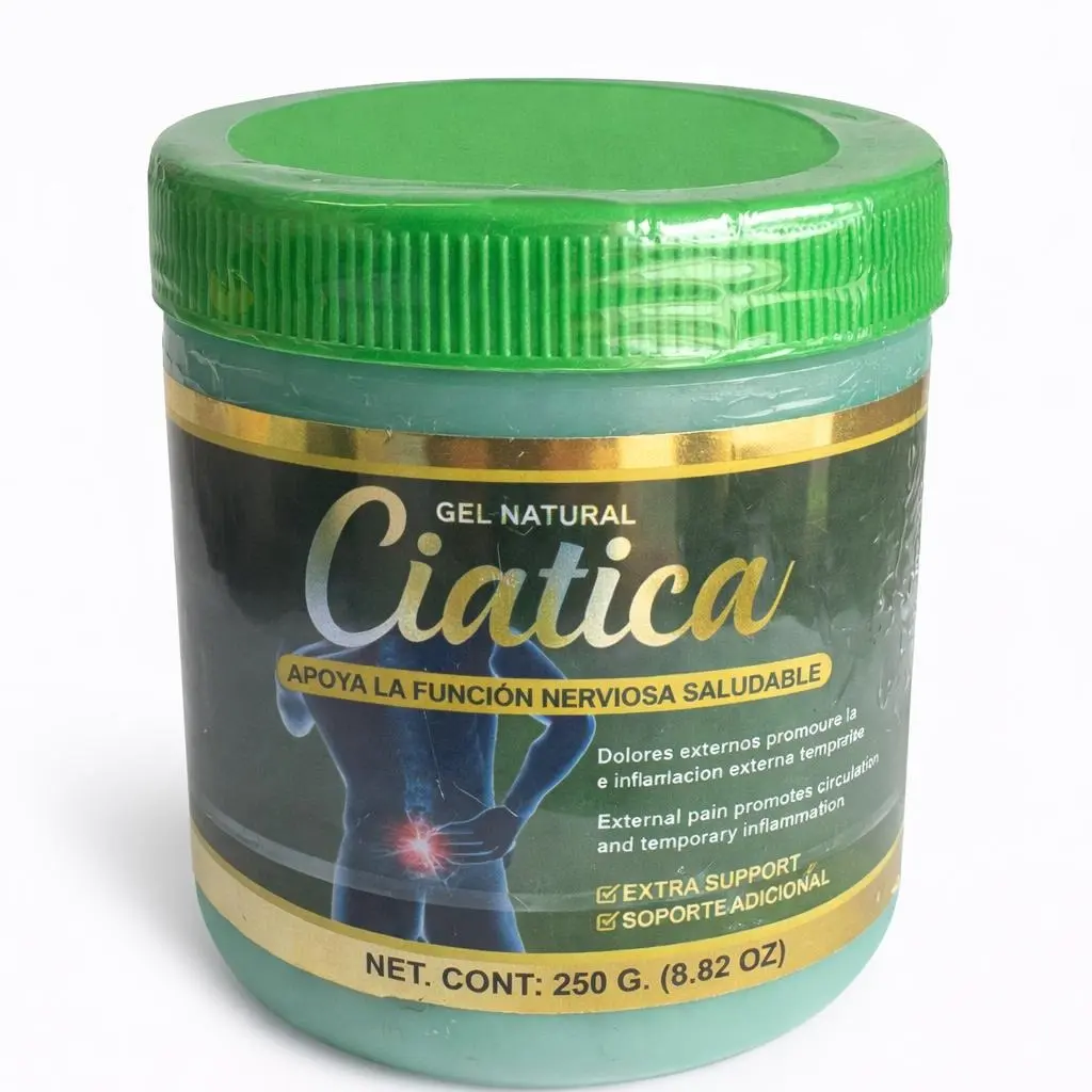 Gel Ciatica Sciatic – Warming Body Massage Formula for Relaxation & Skin Care, 125 g