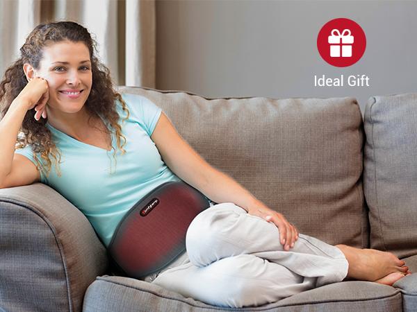 Cordless Back Massager with 3 Heating Levels & 3 Vibration Levels - Up to 58'' Waist Heating Pad for Deep Back Relief - Portable & Adjustable Elastic Strap - 30-Day Guarantee Cordless Back Massager with 3 Heating Levels & 3 Vibration Levels - Up to 58'' Waist Heating Pad for Deep Back Relief - Portable & Adjustable Elastic Strap - 30-Day Guarantee