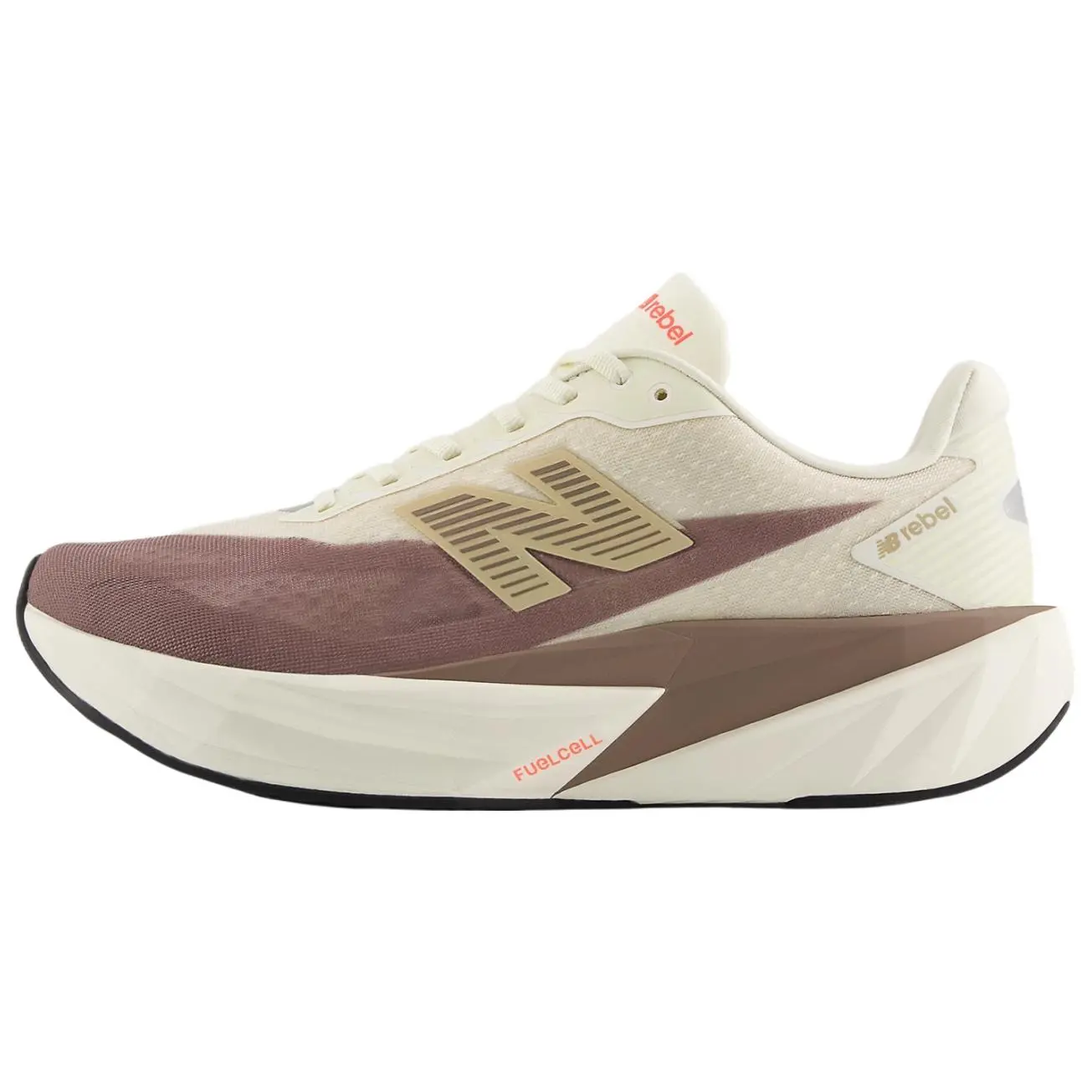 New Balance FuelCell Rebel v5 Running Shoes - 6-12 US Women's, Angora/Shadow, Energetic Cushioning for Daily Runs, Athleisure, Fuelcell Foam, Responsive Sole, Runs Small, Female, Us M 10, Standard Sizes, No