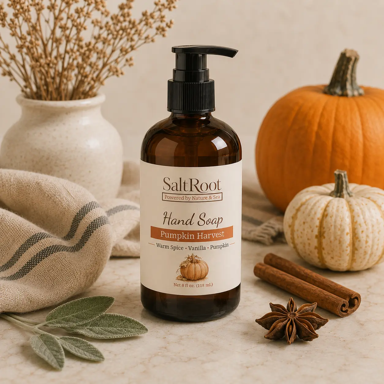 Pumpkin Harvest Vegan Hand Soap