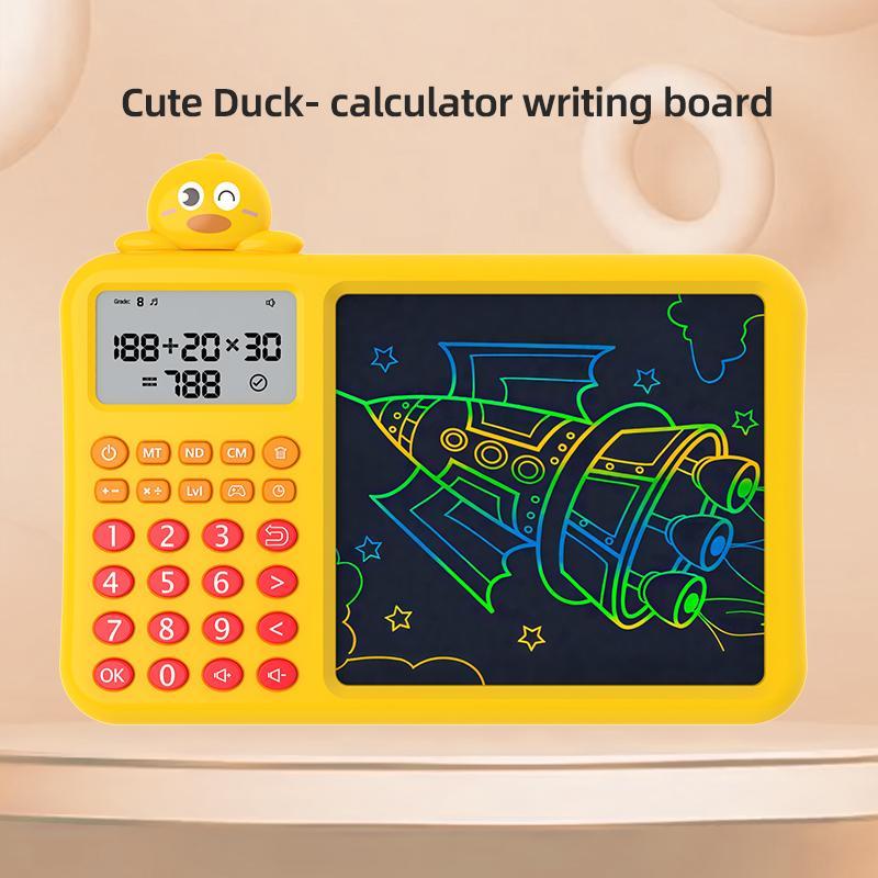 Interactive STEM Math Toy for Kids,Fun Electronic Learning Game to Erase & Practice Addition Subtraction Multiplication Division,Build Thinking & Calculation Skills,,Perfect Educational Gift for Home or Travel