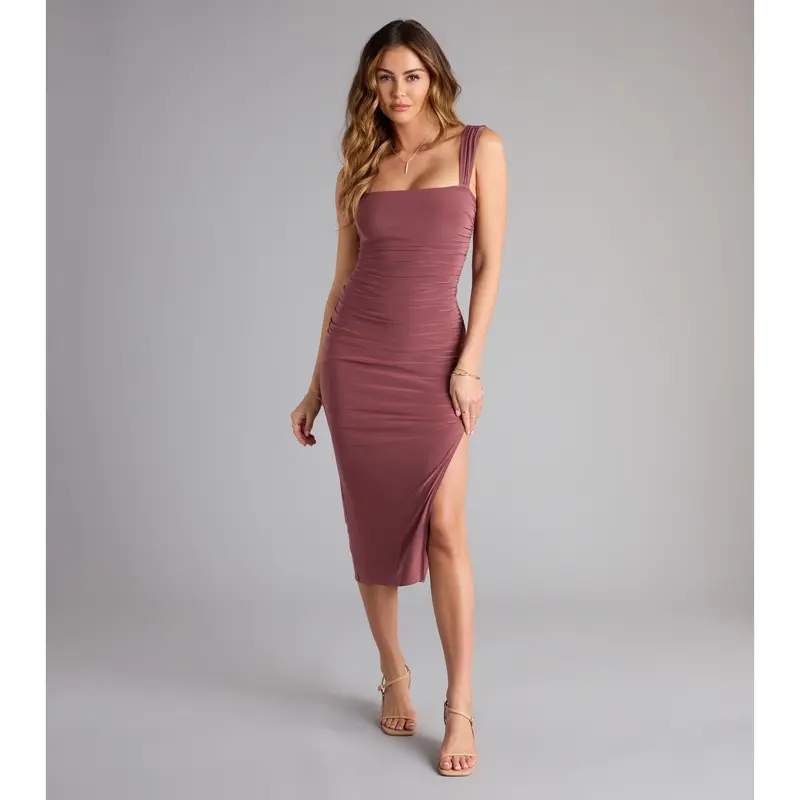 champagne formal dresses plus size Plus Size Cowl Neck Satin Slip Maxi Dress in Champagne 22