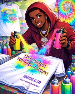 You Pick, I Spray Custom T-shirts