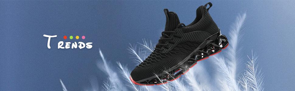 Womens Running Shoes Blade Tennis Walking Fashion Sneakers,Women's Sporty Solid RoundToe Laces Trainers, Casual Versatile Outdoor Walking Sports Shoes Closed Training Runner Footwear Walking Shoes