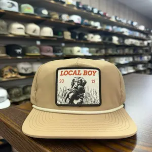 Golden Hour Perf LP Rope Hat - Tan