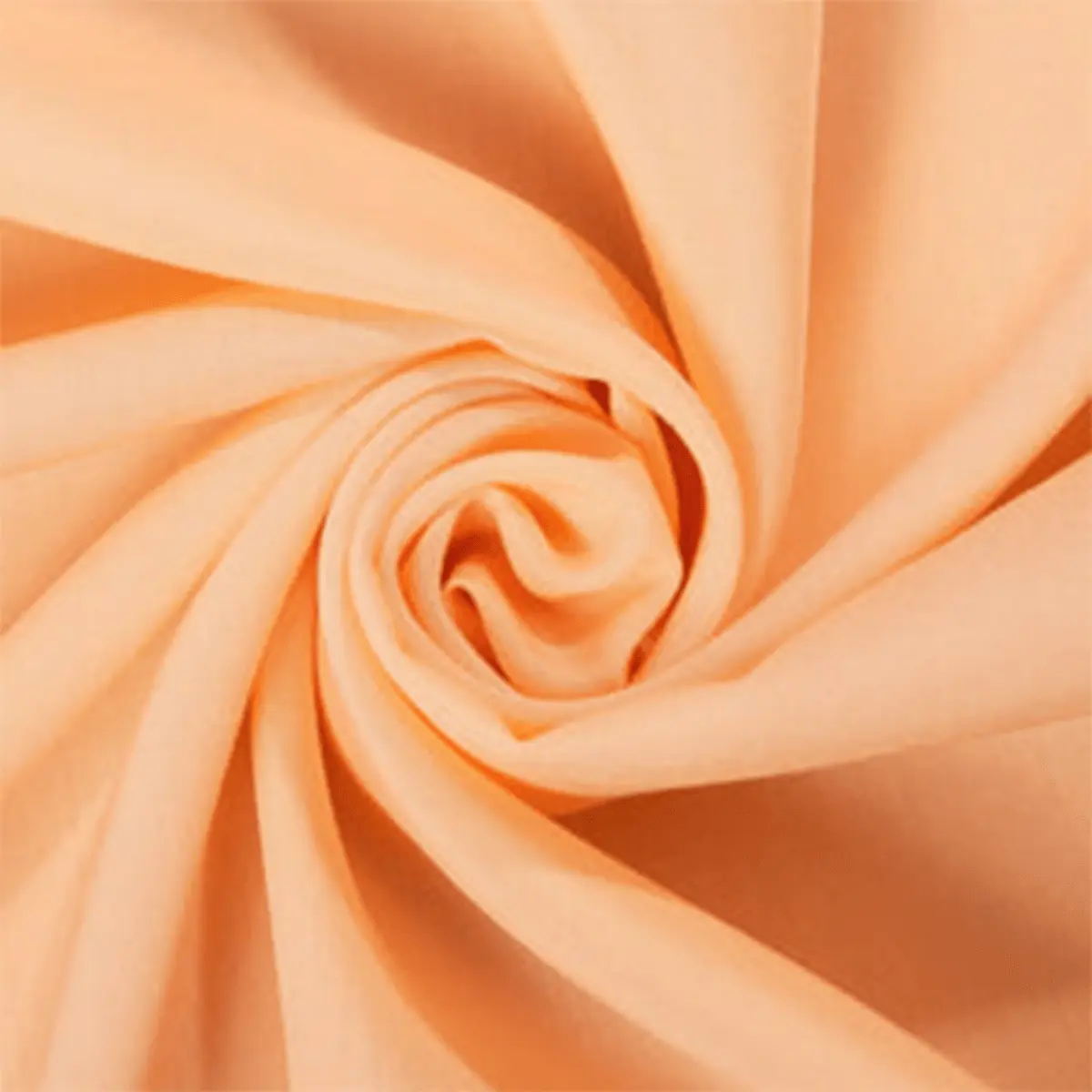Peach Rayon Challis Dressmaking Fabric| Solid 53″ Wide