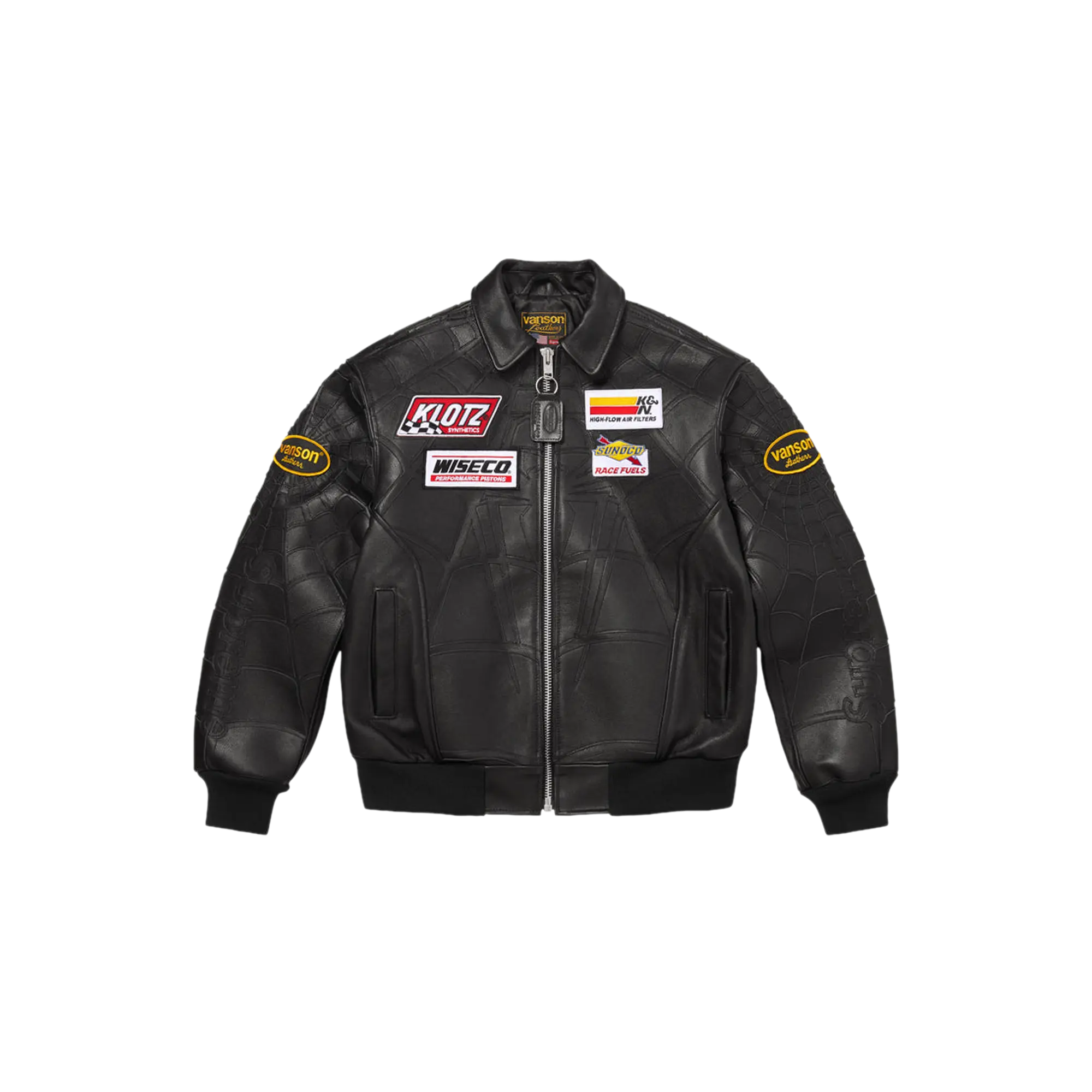 Vanson Leathers® Spider-Man Jacket "SS26 - Black" SU27744