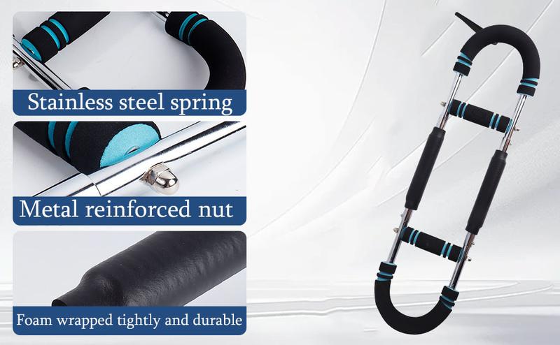 Nexpowx Arm Trainer, Adjustable Chest Workout, Enhance Chest and Arm Muscles Men's Fitness Trainer, Detachable Portable Spring Resistance Home Fitness Equipment