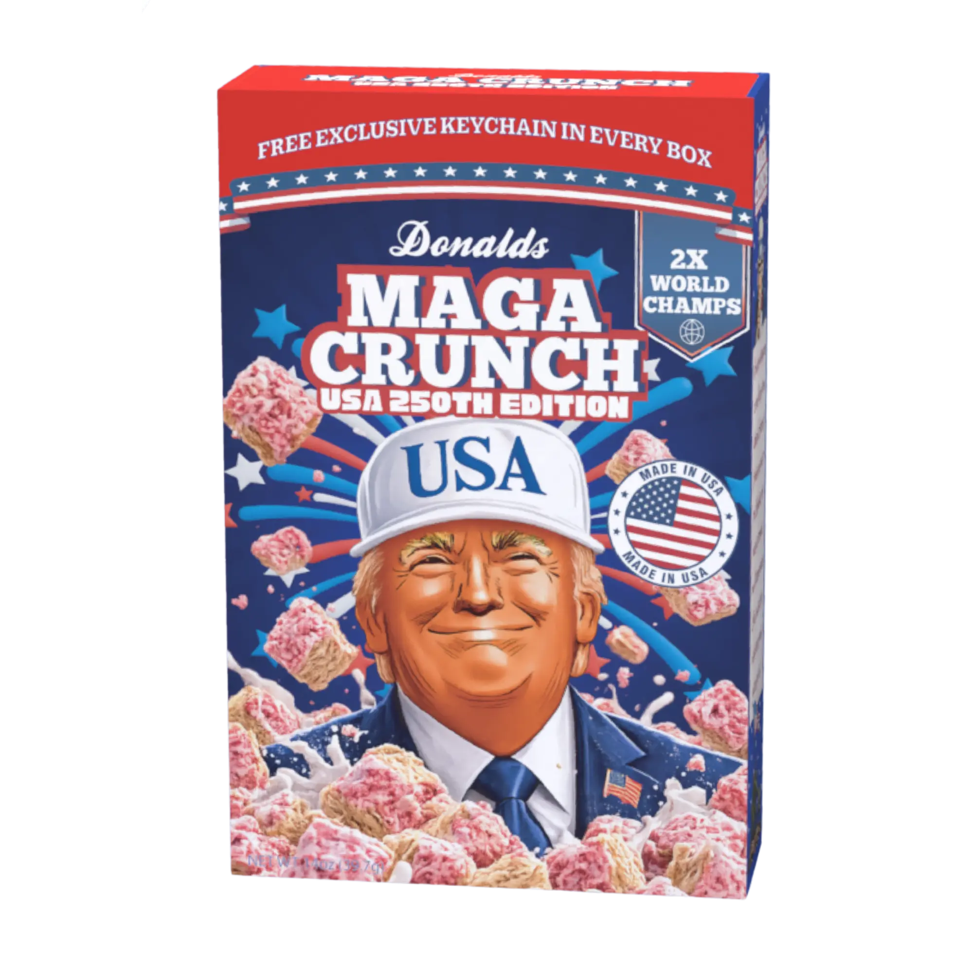 Limited Edition Donald's Maga Crunch Cereal