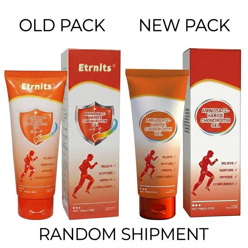 Etrnits Joint Relief Massage Cream 100g with Glucosamine & Chondroitin Sulfate for Knee Lumbar Neck Hand & Foot Repair Therapeutic Gel Muscle Relief