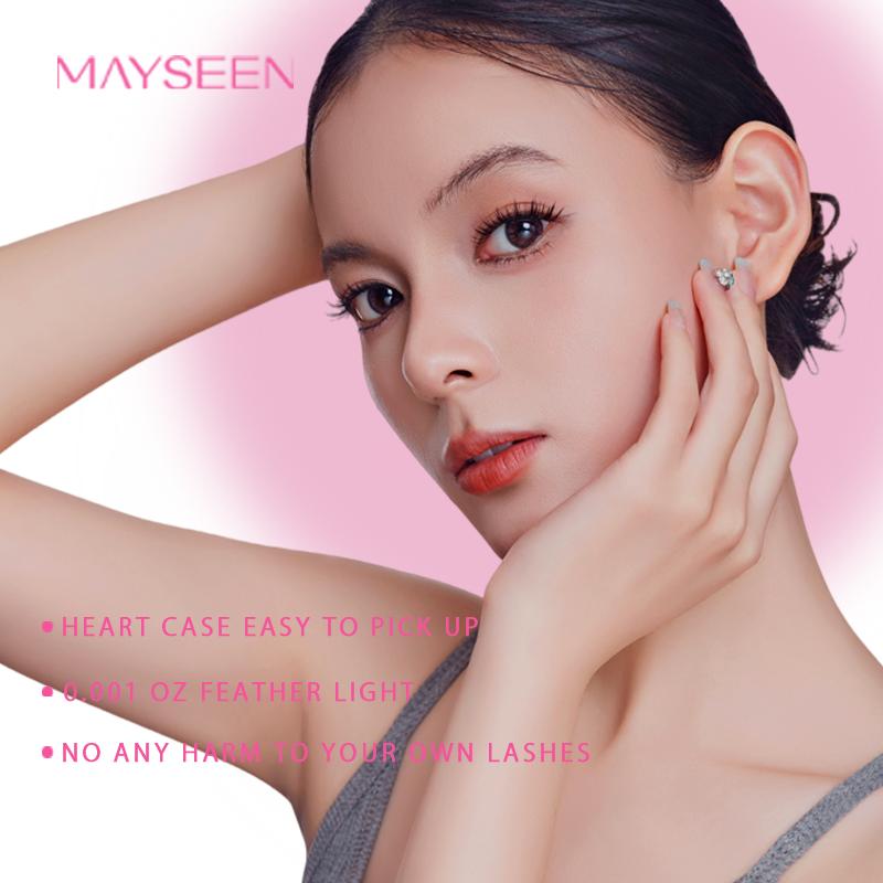 MAYSEEN Soft Magnetic Eyelashes, 11 Options, Eyelash Extensions with Applicator Kit, Reusable Magnetic Lashes, Glue-free, Waterproof, Lightweight, Fluffy Soft Magnetic Strip with Free Gifts: Eyelash Curler & Lash Setting Liquid, Gifts Pack, Cosmetic