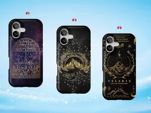 ACOTAR Velaris BookTok Phone Case – Fantasy-Inspired Aesthetic Design | Dreamy Literary Protective Cover | Perfect Gift For Fantasy Readers