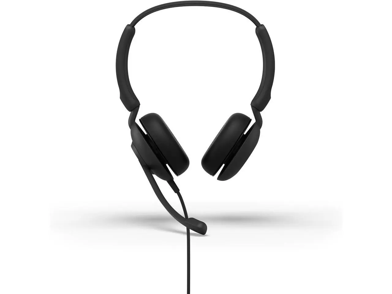 Jabra Evolve 10 Wired Headset with Noise-Cancelling Microphone for PC/Laptop Use, Easy USB-A Setup, TCO Certified, Lightweight Design, Inline Call/Volume Controls for Online Meetings, Black