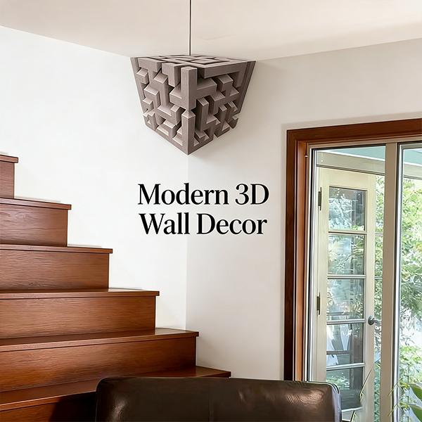 3D Geometric Wallpaper - Modern and minimalist style, perfect for living room and bedroom accent walls. 3D Geometric Wallpaper - Modern and minimalist style, perfect for living room and bedroom accent walls.