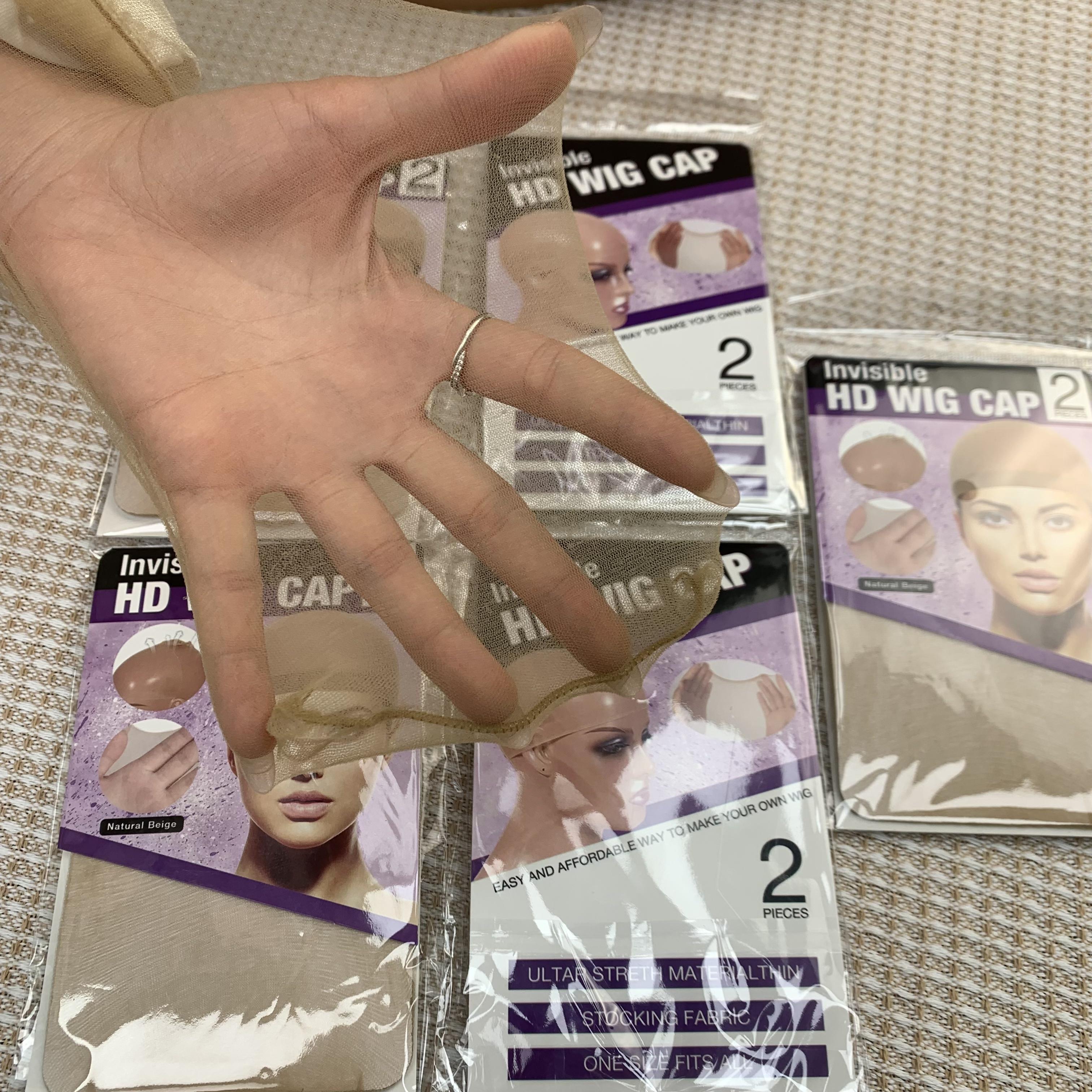 HD Wig Caps 5 Packages 10pcs - Light Brown Elastic Medium Nylon Stocking Caps for Cosplay, Breathable Wig Caps for Comfort and Style HD Wig Caps 5 Packages 10pcs - Light Brown Elastic Medium Nylon Stocking Caps for Cosplay, Breathable Wig Caps for Comfort and Style