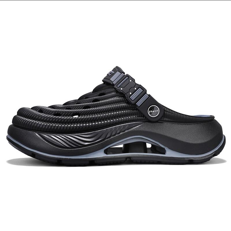 Men's and Women's  Clogs Outdoor Thick Sole Non-Slip Odor Resistant Durable Quick Drying Soft Beach Sandals.Summer Slippers