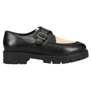 Seychelles Womens Catch Me Lug Sole Loafers Casual - Black
