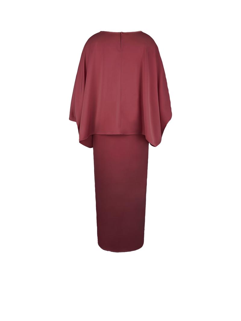 LikeMyChoice Minimalist Loose Shirt & Lace-up Skirt Suit in Rich Brown for Effortless Style Women's Elegant Daily Party Wear Womenswear Clothes prom dress wedding guest dresses