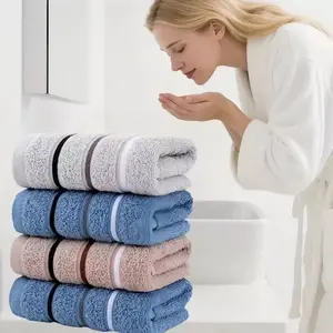 1 Luxury Soft Absorbent Towel - 13 x 28.7 inches, suitable for adult home use, Christmas Halloween gifts, cotton household towels and hand towels, bathroom supplies