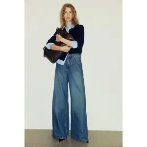 H&M Wide High Waist Jeans