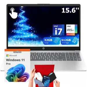 HP 2025 15.6 FHD inch Laptop PC,Intel Core i7-1355U, 32GB RAM, 512GB SSD,Backlit Keyboard, Wi-Fi 6,Bluetooth 5.3,Windows 11 Pro,Silver,Bundle Accessory