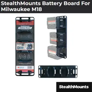 StealthMounts Battery Board for M18 Batteries